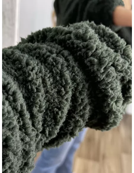 Polar Dress verde oscuro