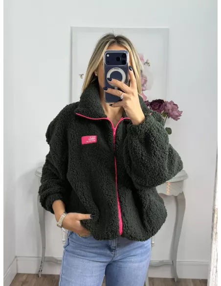 Polar Dress verde oscuro