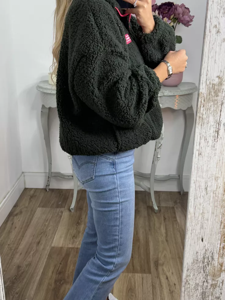 Polar Dress verde oscuro