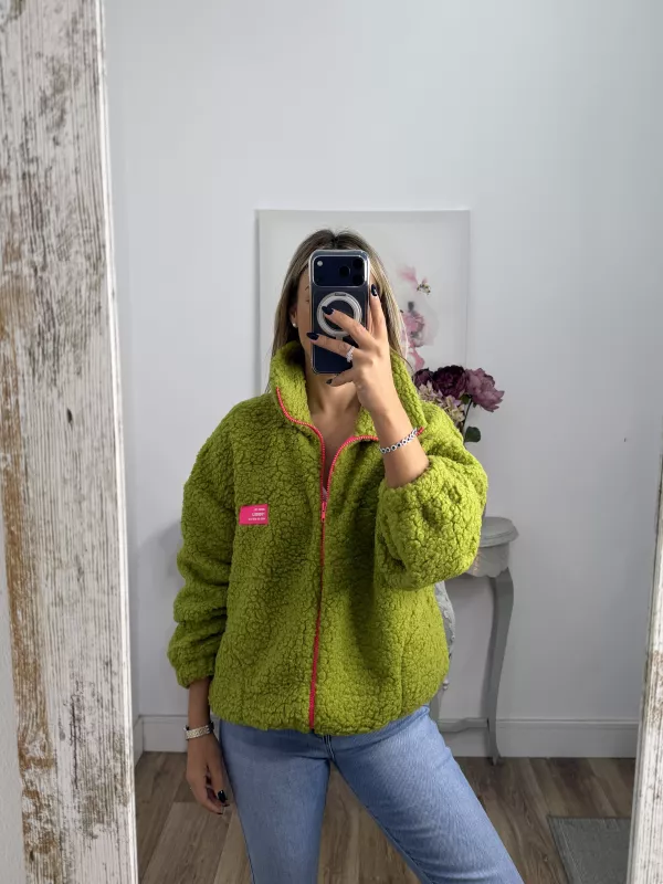 Polar Dress verde lima