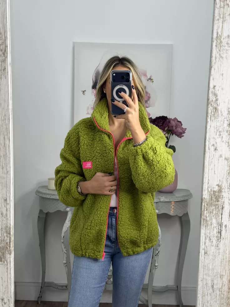 Polar Dress verde lima