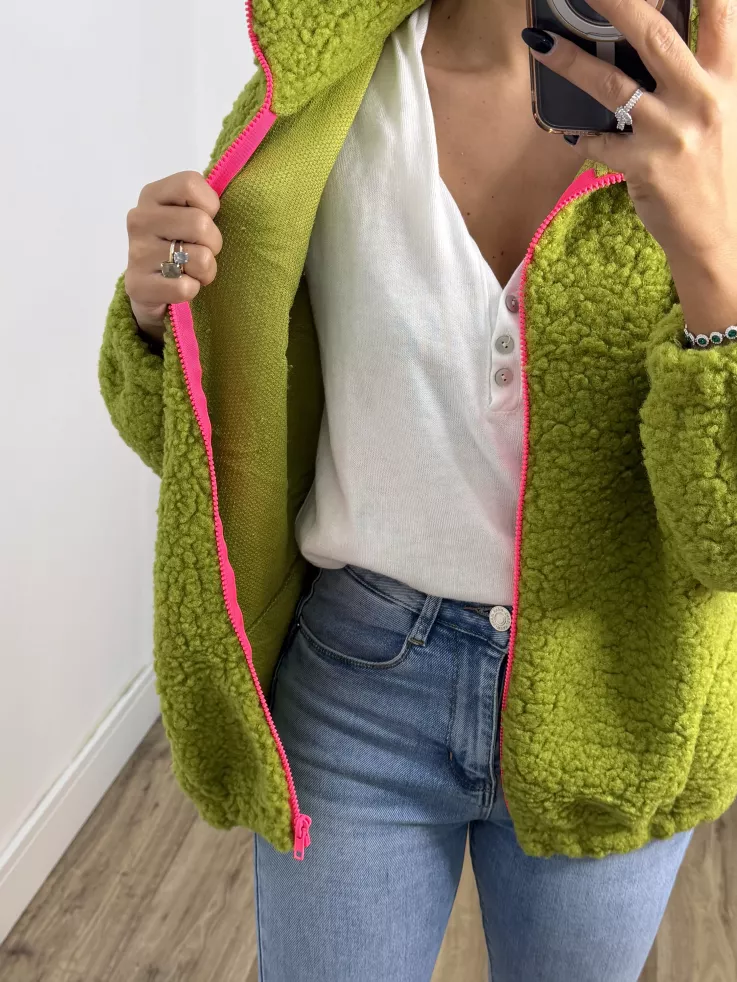 Polar Dress verde lima