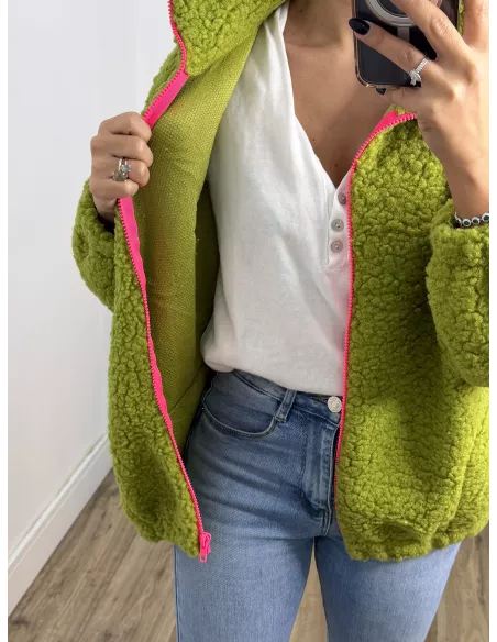 Polar Dress verde lima