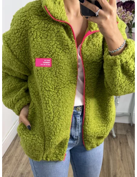 Polar Dress verde lima