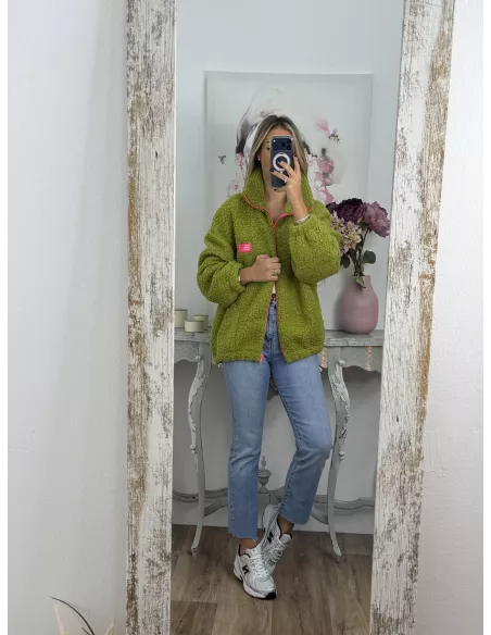 Polar Dress verde lima