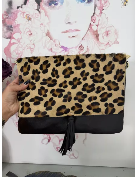 Bolso Pandora print leopardo
