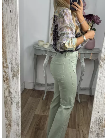 Camisa Pasamameria dorada