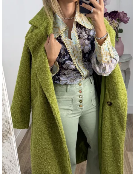 Camisa Pasamameria dorada