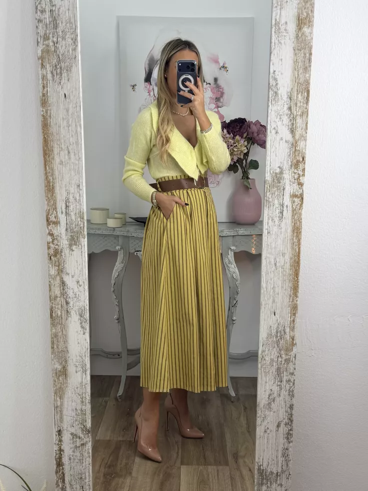 Falda Bosar amarilla