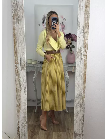 Falda Bosar amarilla