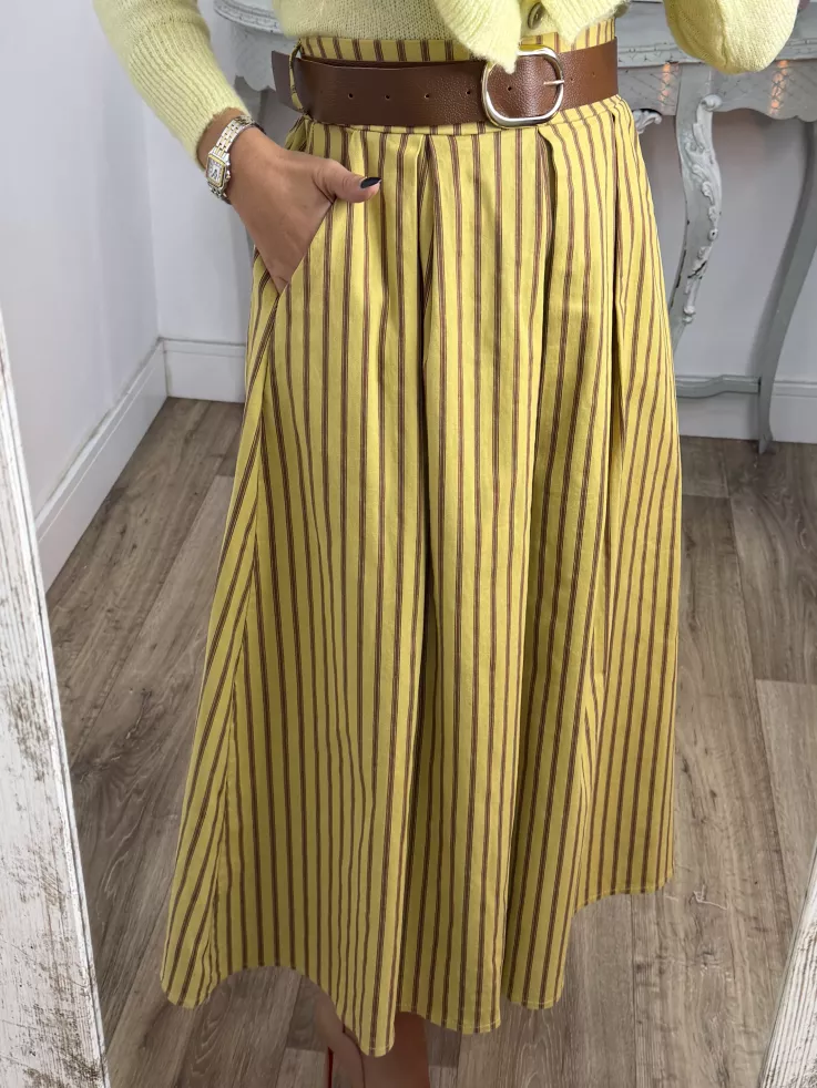 Falda Bosar amarilla