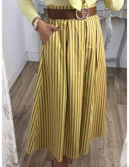 Falda Bosar amarilla