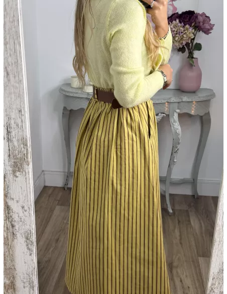 Falda Bosar amarilla