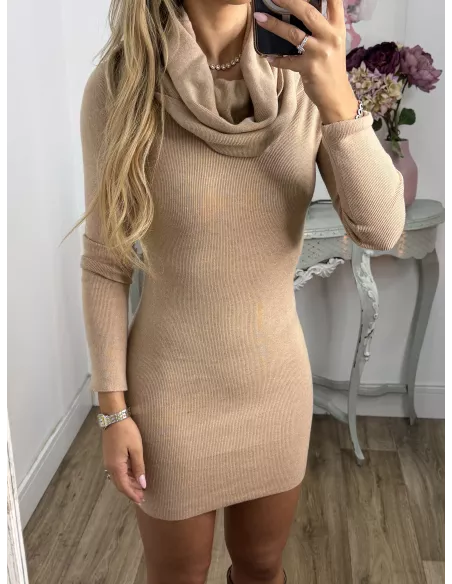 Vestido Missing camel