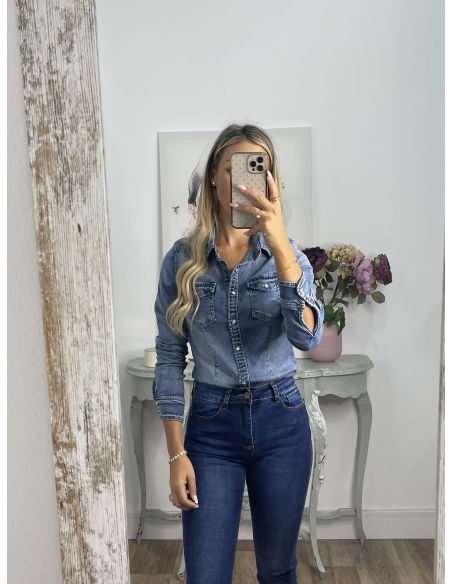 Camisa Victoria denim