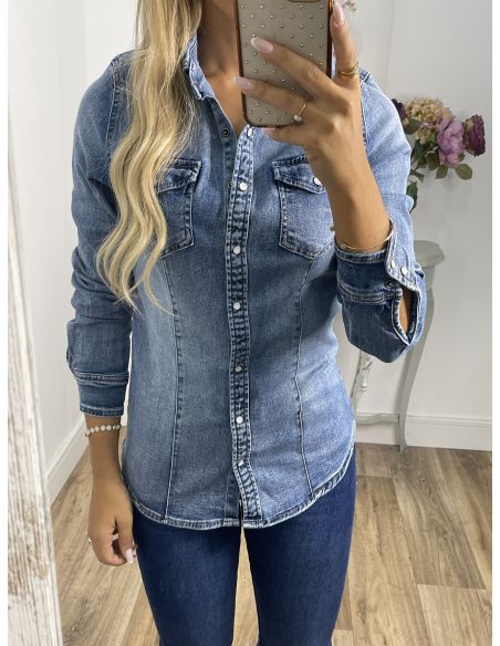 Camisa Victoria denim