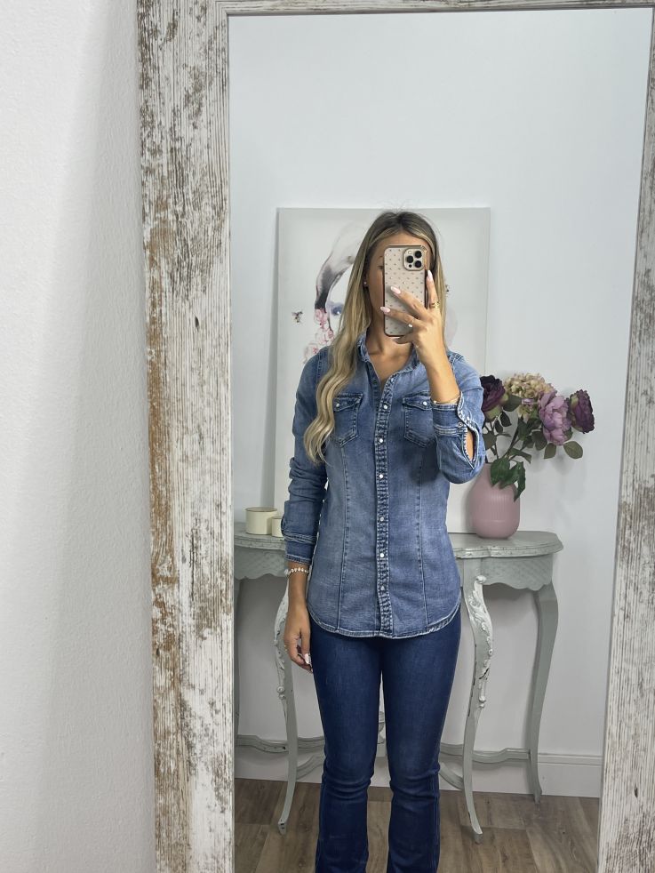 Camisa Victoria denim