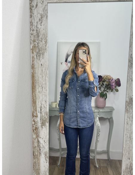 Camisa Victoria denim