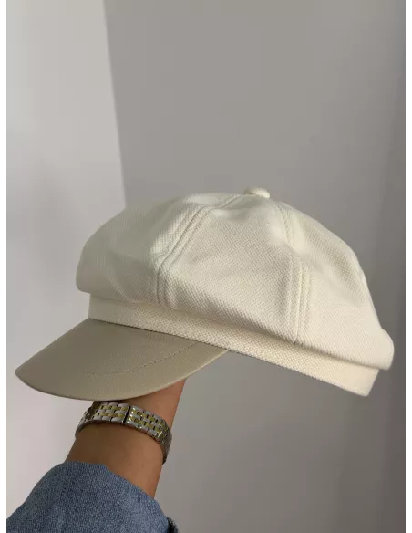 Gorra cruda combinada