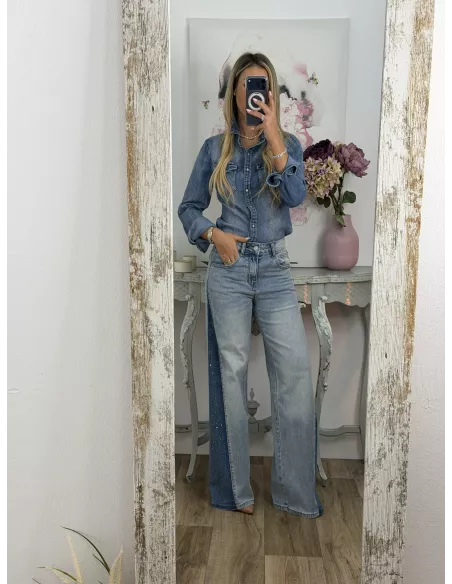 Camisa Victoria denim