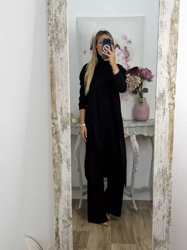 Conjunto Puzzle negro