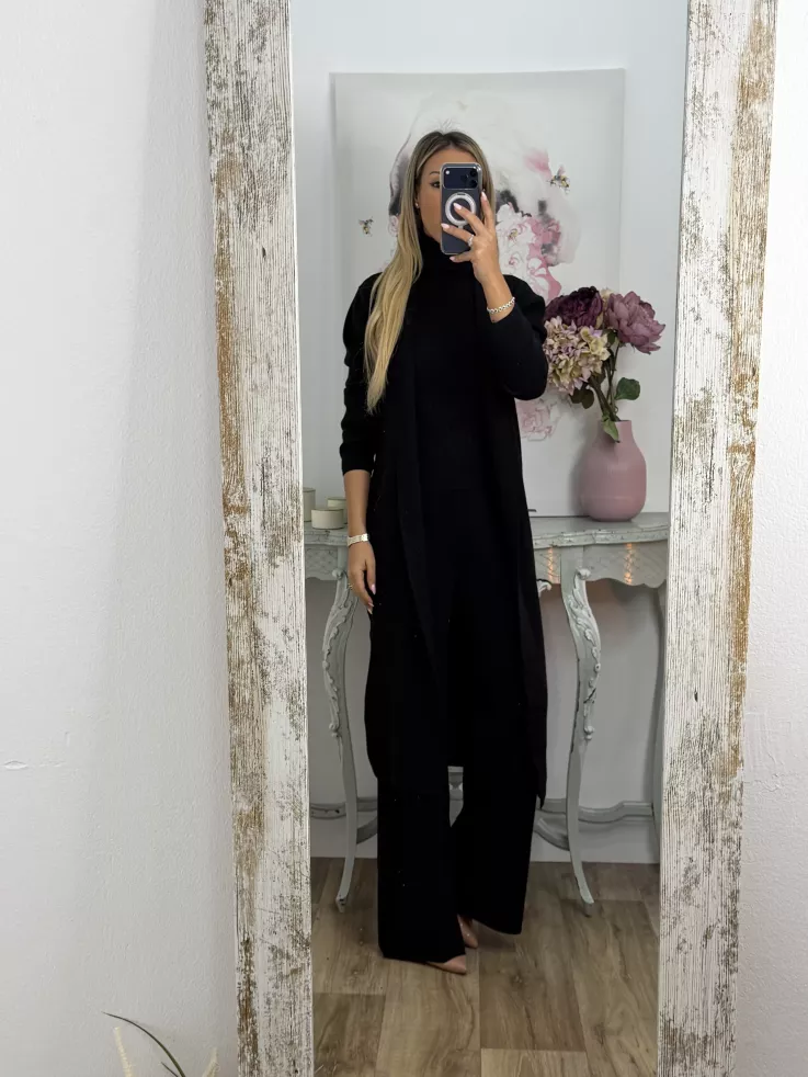 Conjunto Puzzle negro