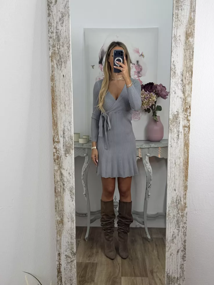Vestido Dima gris