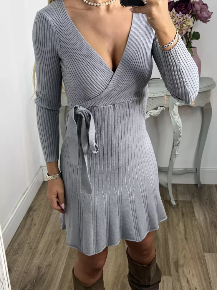 Vestido Dima gris