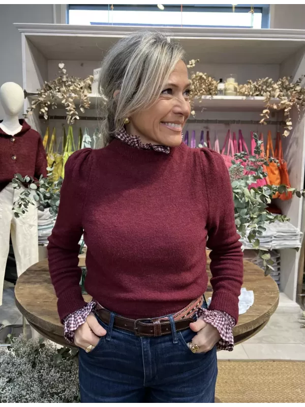 Jersey Hayen burdeos