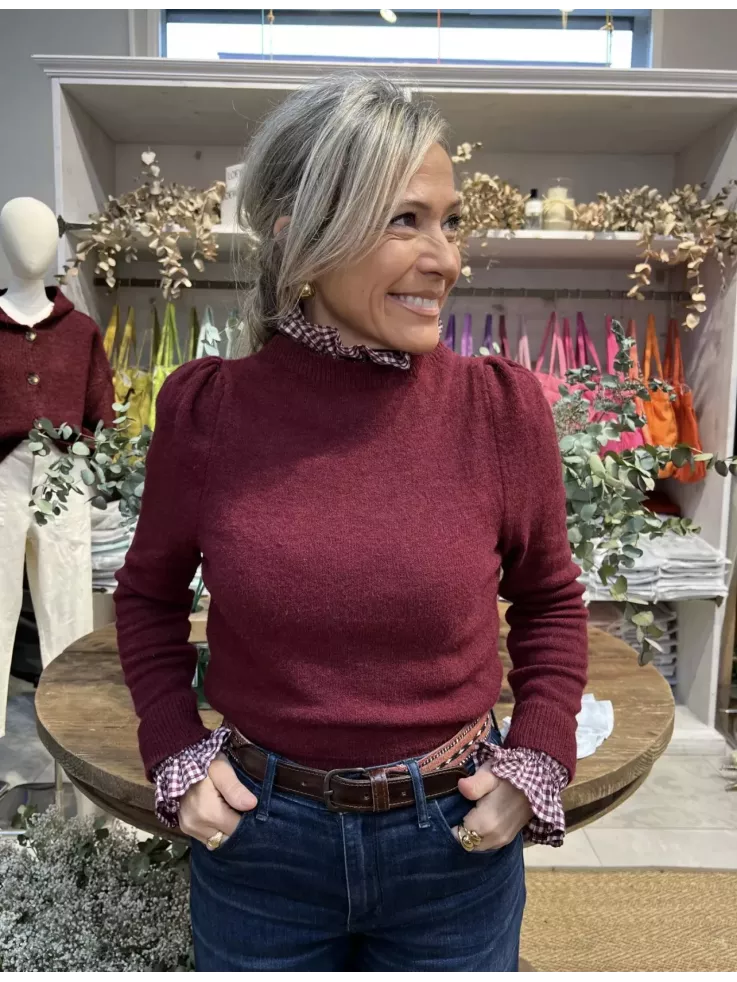 Jersey Hayen burdeos