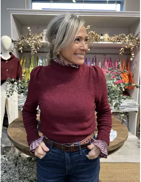 Jersey Hayen burdeos