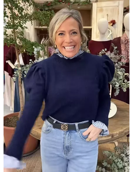 Jersey Hayen azul marino