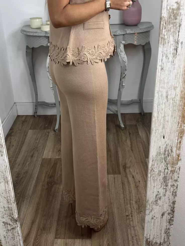 Conjunto Mariola camel