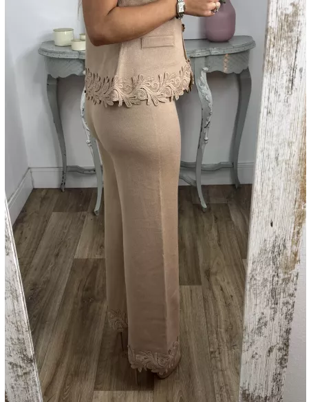 Conjunto Mariola camel