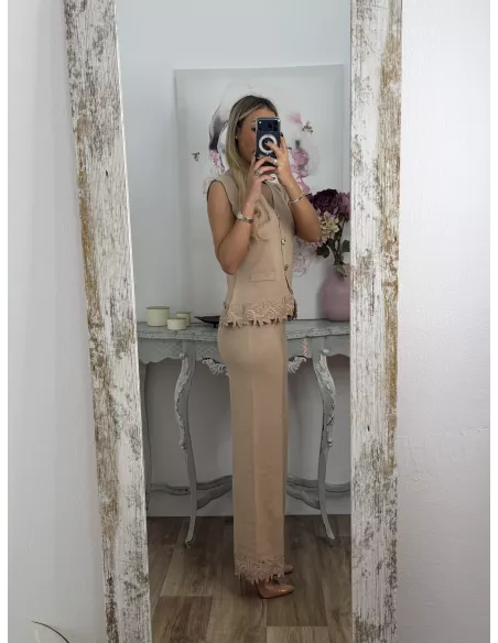 Conjunto Mariola camel