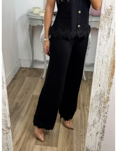 Conjunto Mariola negro