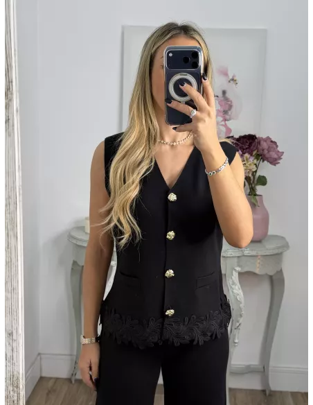 Conjunto Mariola negro