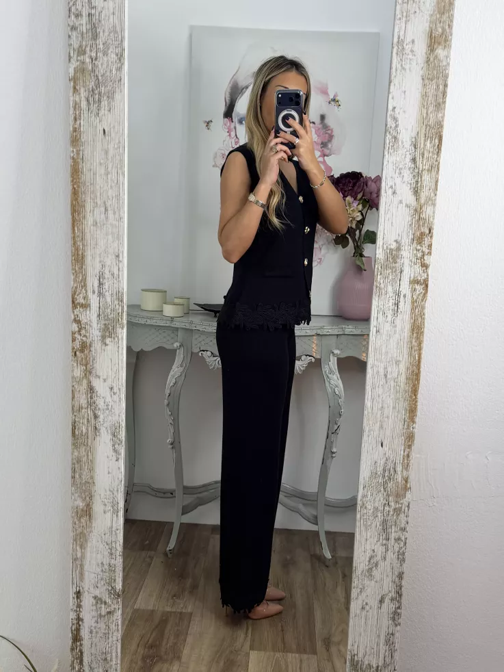 Conjunto Mariola negro