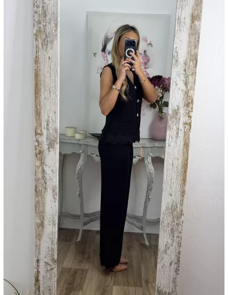 Conjunto Mariola negro