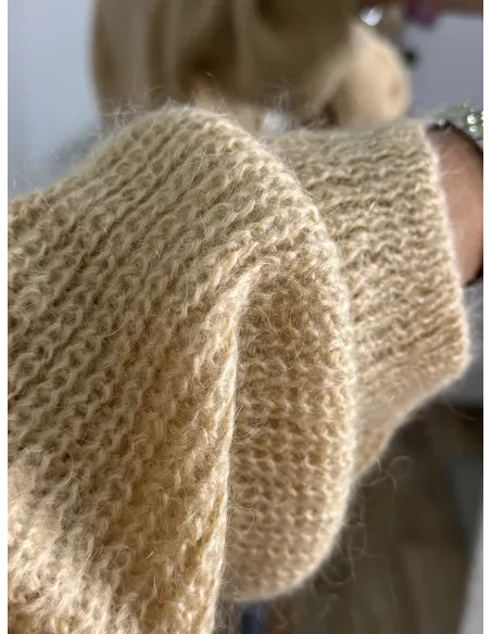 Cardigan Ágata camel