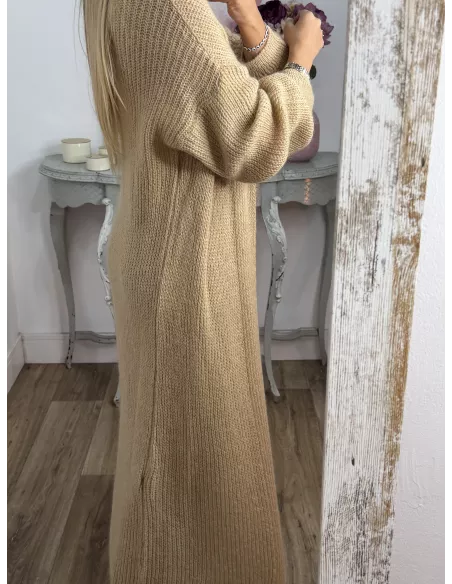 Cardigan Ágata camel