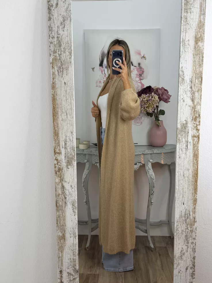 Cardigan Ágata camel