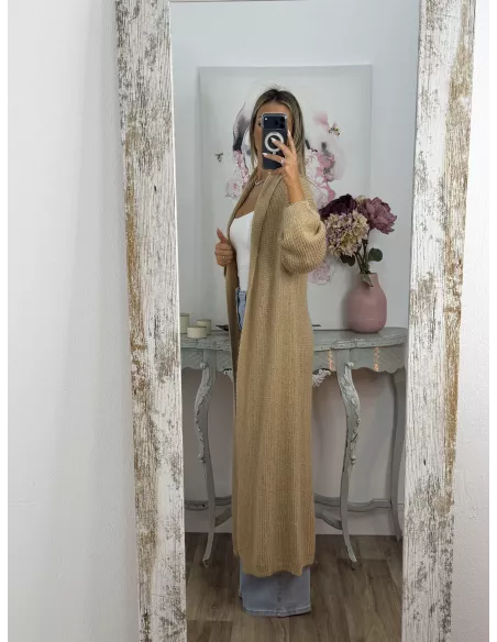 Cardigan Ágata camel