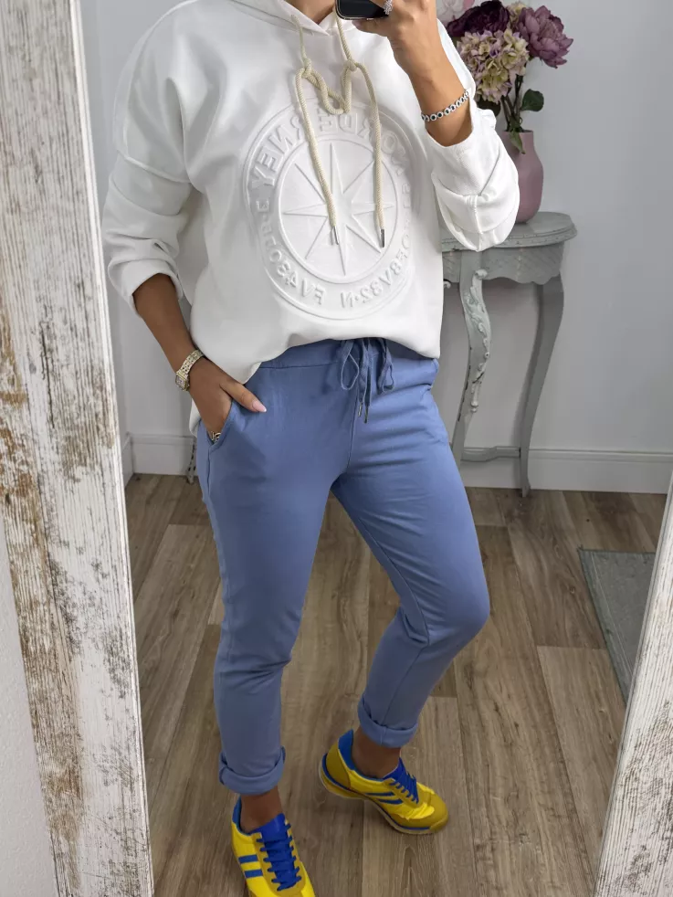 Sudadera Norde blanca