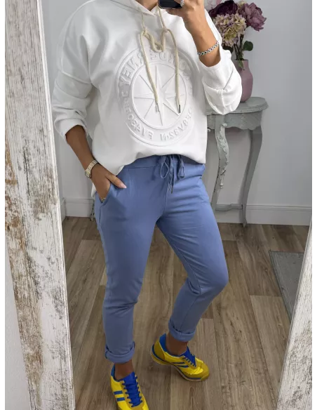 Sudadera Norde blanca