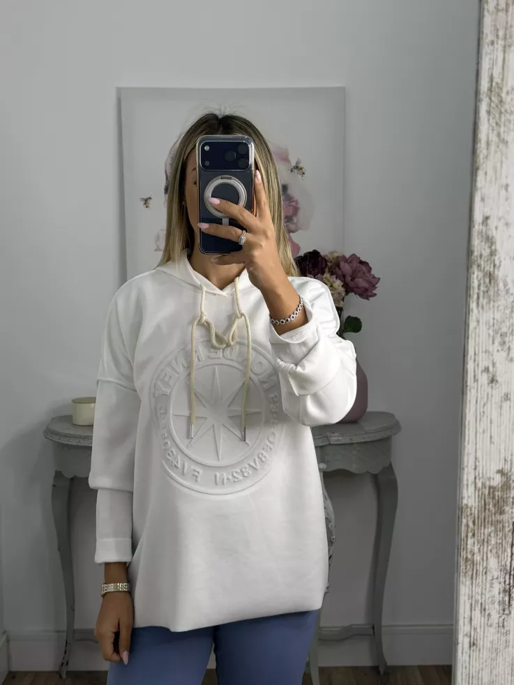 Sudadera Norde blanca