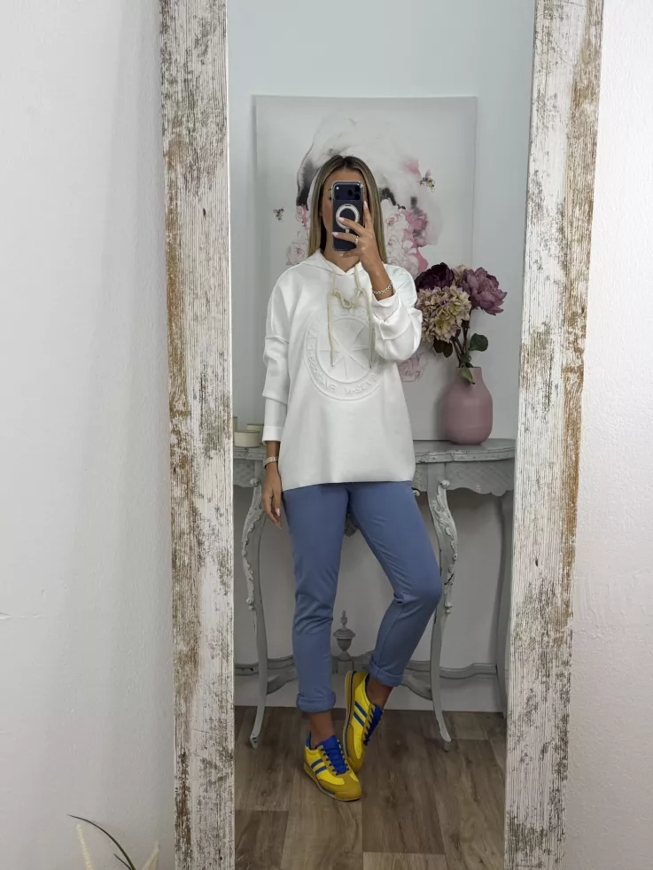 Sudadera Norde blanca