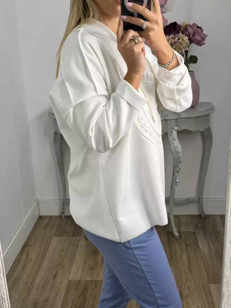 Sudadera Norde blanca