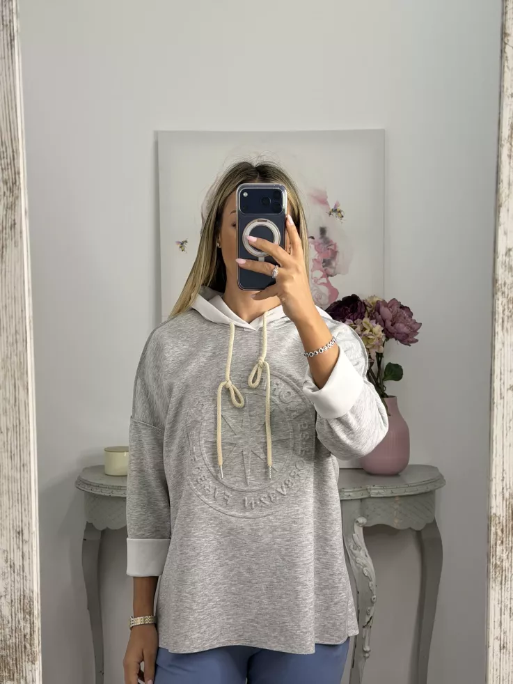 Sudadera Norde gris