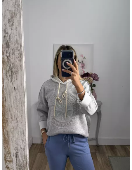 Sudadera Norde gris